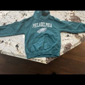 Boys size 7 eagles hoodie